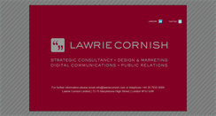 Desktop Screenshot of lawriecornish.com